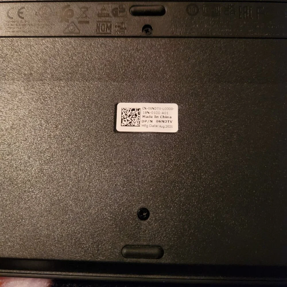 Dell USB Keyboard Black